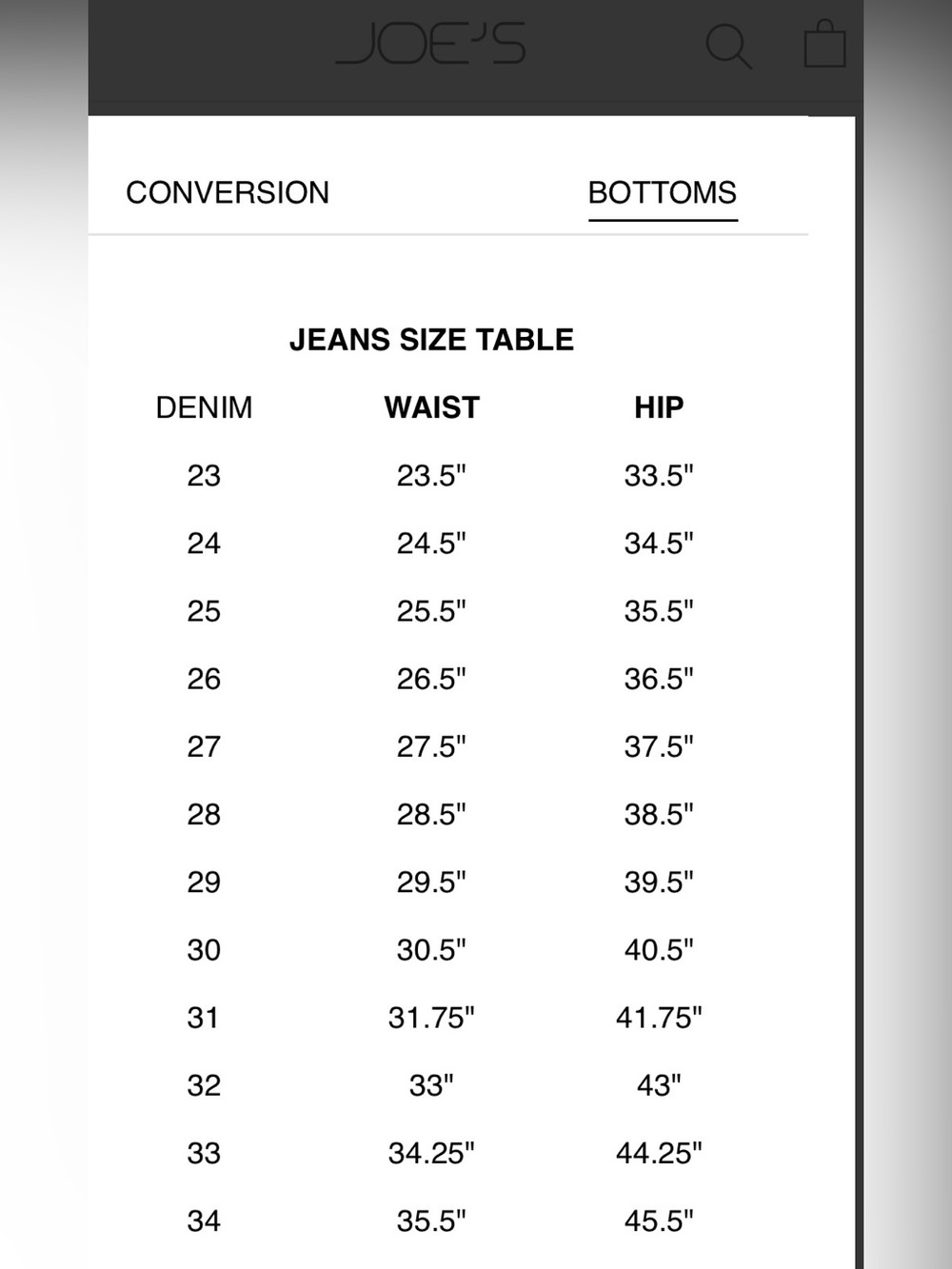 NWT Joe's The Ryan Jean: Low Slung Baggy in Impact Women's Size 29 - Picture 15 of 15